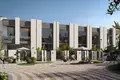 Residential complex Bianca Townhouses — luxury residence by Reportage Properties with swimming pools and green areas in Dubailand