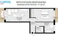 2 room apartment 48 m² Vilnius, Lithuania