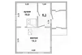House 35 m² Rakitnica, Belarus