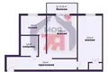 2 room apartment 46 m² Barysaw, Belarus