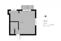 Apartamento 1 habitación 24 m² Varsovia, Polonia