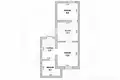 Apartment 45 m² Brest, Belarus