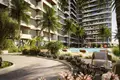 Residential complex New Helvetia Residence with a swimming pool and a tennis court close to Downtown Dubai, JVC, Dubai, UAE