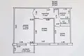 Wohnung 2 zimmer 47 m² Homel, Belarus