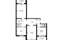 Квартира 3 комнаты 77 м² Минск, Беларусь