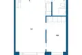 Квартира 2 комнаты 46 м² Helsinki sub region, Финляндия