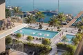  New residential complex Pier Point 1&2 with a swimming pool and green areas on the first sea line, Port Rashid, Dubai, UAE