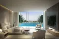 Residential complex New complex of beachfront villas Coral villas with swimming pools and sea views, Palm Jebel Ali, Dubai, UAE