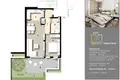 Wohnung 1 Schlafzimmer 55 m² Denovici, Montenegro