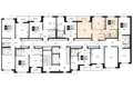 2 room apartment 54 m² Leninsky District, Russia