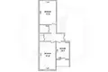 2 room apartment 64 m² Muchaviecki sielski Saviet, Belarus