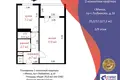 Wohnung 1 zimmer 35 m² Minsk, Belarus