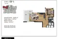 1 bedroom apartment 58 m² Mezitli, Turkey