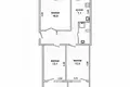 3 room apartment 62 m² Brest, Belarus