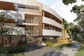 Kompleks mieszkalny New residential complex of villas and apartments on the ocean shore in Nusa Dui, Bali, Indonesia