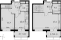 Wohnung 2 zimmer 70 m² Razvilka, Russland