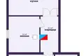 Wohnung 2 zimmer 59 m² Kalodsischtschy, Weißrussland