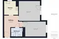 Mieszkanie 2 pokoi 50 m² Poznań, Polska