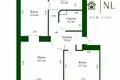 3 room apartment 63 m² Minsk, Belarus