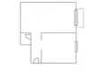 Appartement 1 chambre 33 m² Varsovie, Pologne