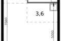 Kawalerka 1 pokój 29 m² Sapronovo, Rosja