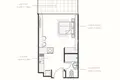 Квартира 1 комната 42 м² Дубай, ОАЭ