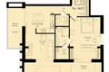 2 room apartment 82 m² Kaliningrad, Russia