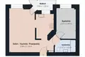 Wohnung 2 zimmer 46 m² in Warschau, Polen