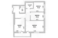 3 room apartment 75 m² Brest, Belarus