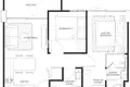 2 bedroom apartment 51 m² Pattaya City, Thailand
