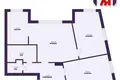 3 room apartment 72 m² Minsk, Belarus