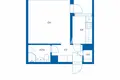 1 bedroom apartment 29 m² Helsinki sub-region, Finland