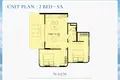 2 bedroom apartment 72 m² Rawai, Thailand