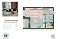 Квартира 1 комната 42 м² Калининград, Россия