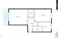 Apartamento 2 habitaciones 51 m² Varsovia, Polonia