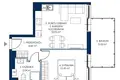 Apartamento 2 habitaciones 41 m² Wislinka, Polonia