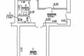 2 room apartment 51 m² Haradzishcha, Belarus