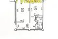 Wohnung 1 zimmer 44 m² Minsk, Belarus
