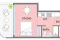 Studio apartment 38 m² Ras al-Khaimah, United Arab Emirates