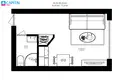Wohnung 1 zimmer 17 m² Nehrung, Litauen