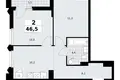 Квартира 2 комнаты 47 м² район Троицк, Россия