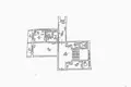 Wohnung 1 zimmer 42 m² Riga, Lettland