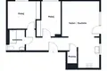 Mieszkanie 3 pokoi 60 m² Warszawa, Polska