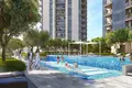 Residential complex New apartments in a prestigious residential complex Creek Rise Towers on an island in Dubai Creek Harbour, UAE