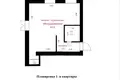 Wohnung 1 zimmer 31 m² Minsk, Belarus