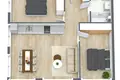 Wohnung 3 zimmer 61 m² Klaipeda, Litauen