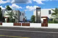 Residential complex Complex of two-storey villas with swimming pools and garden close to the beach, Geroskipou, Paphos, Cyprus