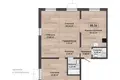 4 room apartment 88 m² Kalodziscanski sielski Saviet, Belarus
