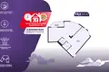 Квартира 2 комнаты 77 м² Солигорск, Беларусь