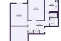 Appartement 3 chambres 63 m² Minsk, Bélarus